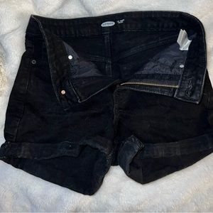 Old Navy Black High Waisted Shorts